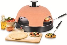 Pizza-Ofen Pizzarette für 4 Personen inkl. Zubehör Mini-Pizza-Dom Pizza-Maker