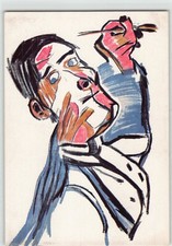 Künstlerkarte Post Karte Post