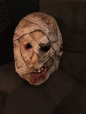 Mumie Mumien Maske Halloween Party Horror grusel Kostüm 