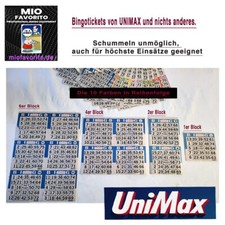 Bingo Karten Bingoblock