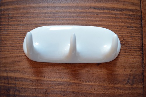3er haken oval wandhaken - 3er,