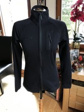Mammut Polartec Damen Übergangsjacke Wanderjacke Schwarz Gr. S