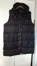 Damenjacke - Weste - Ärmellos - XXL  ca. Gr. 48/50 - Wattiert mit Kaputze - 
