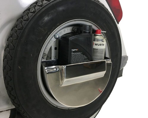 Gepäckbox für reserverad - gepäckbox,