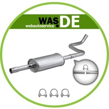 Mittelschalldämpfer für