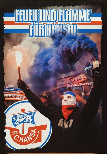 Hansa rostock aufkleber - fc,