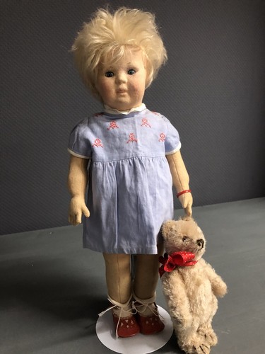 Antike steiff puppe - steiff,