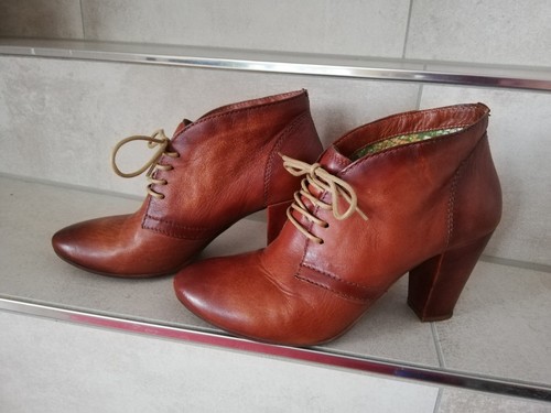 Mjus leder stiefelette - mjus, gr