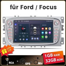 Für Ford Galaxy Focus Kuga 7" Android 12 car Radio GPS NAVI DAB+ Bluetooh 1+32G