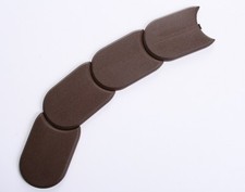 Palisade Rasenkante Garten Beetumrandung Beeteinfassung 3 Farben 3,8m IPAK1