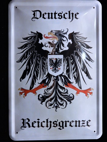 Blechschild deutsche - blechschild,