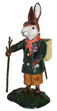 Osterhase Hase Gusseisen Ostern Osterdeko Figur Vintage Landhaus Osterfigur 23cm