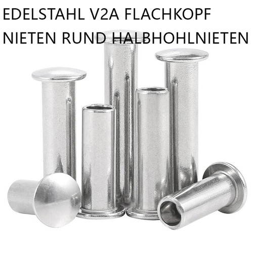 Flachkopf nieten rund - flachkopf,