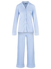 Polo Ralph Lauren Damen Pyjama Knit Oxford Schlafanzug