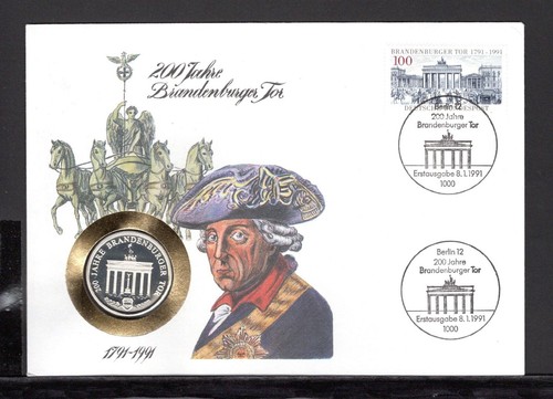 Bund 1991 numisbrief medaille - bund,