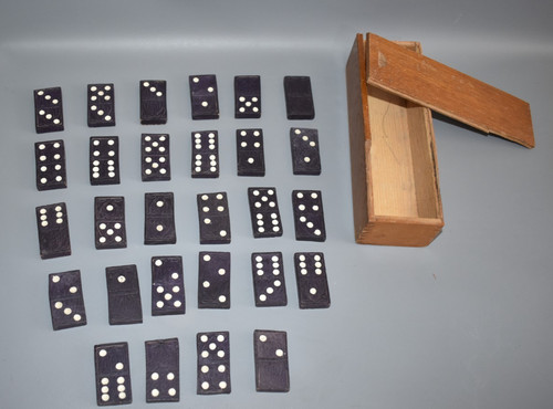 Altes dominospiel domino mit - dominospiel,