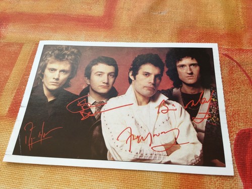 Bravo autogrammkarte queen - bravo,