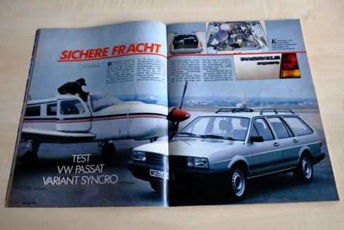 Mot 1987 passat variant - vw,