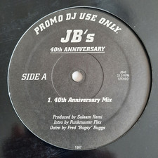 JB's - 40th Anniversary Mix / Hot Pants (Im Coming) / 12" Vinyl Maxi