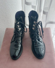 Stiefeletten/ Lackleder