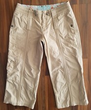 Edc by Esprit Damen Caprihose,Gr.36, Beige.