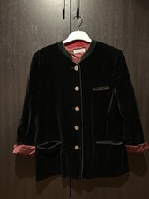Damen Samt Blazer L Country 