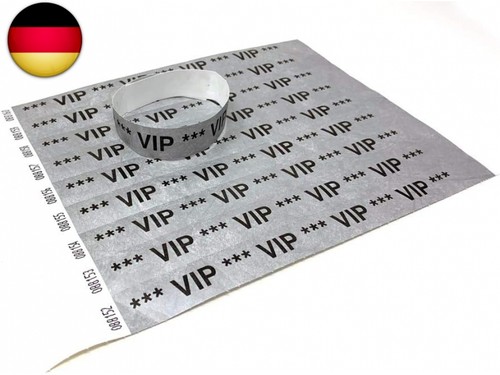 Tyvek vip einlassbänder - einlassbänder,