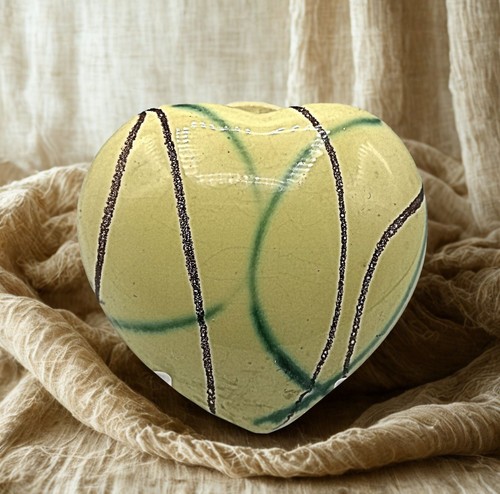 Keramik wand herz vase mid - keramik,