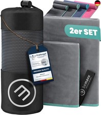 Mikrofaser Handtuch 2er Set