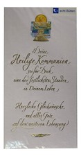 Kommunion Geschenkkarte
