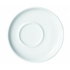 Kahla FIVE SENSES  6 x Kombi Untertasse 16 cm für Kaffeetasse  weiß