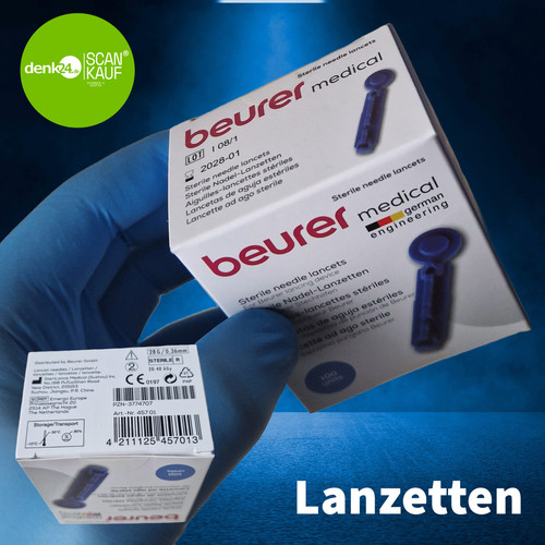 Beurer lanzetten nadeln steril - beurer,