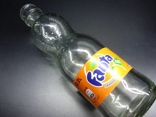 Original fanta glasflasche - original,