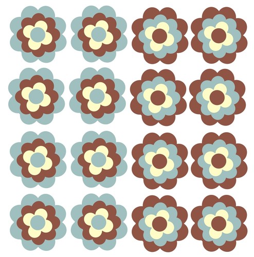 Blumen aufkleber pril - blumen,
