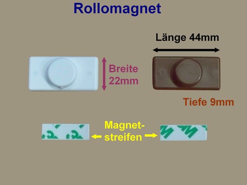 Rollo magnethalter mit - rollo,