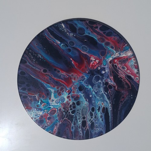 Handarbeit gemälde fluid art - handarbeit,