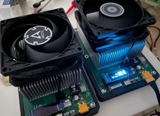 Bitcoin Miner Bitaxe Hex BTC bis 3.5TH, sehr leise, ab 45w, nerdaxe qaxe