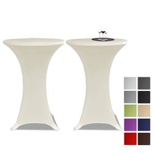 2/4 er Stehtischhusse Stretch Husse Stehtisch Hussen Tisch Stehtischhussen Neu