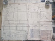 Graupner Kadett Bauplan 2 Blatt Nr.1670