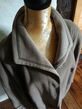 Sandfarbener Mantel • Creation Prestige • Gr. 48 • Reine Schurwolle mit Kaschmir