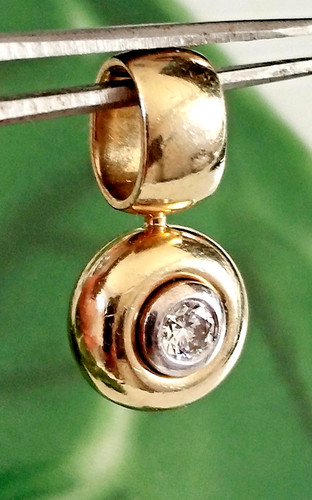 Solitär anhänger diamant - solitär,