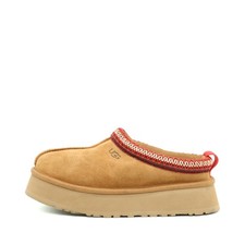 UGG Damen Tasman Clog Chestnut Veloursleder Gefüttert Pantoletten EU 37