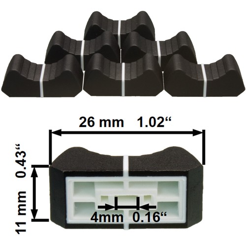 Sifam faderkappen 4mm - 6x,