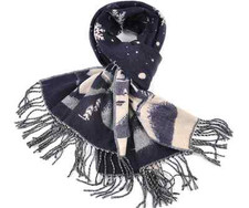 Winter Wolle Stola Strick