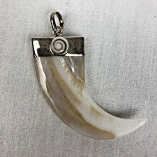 Wunderschöner Ketten Anhänger Füllhorn Sterling Silber 925 Perlmutt Muschel