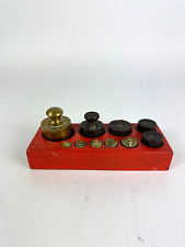 Antiker Satz Gewichte um 1900