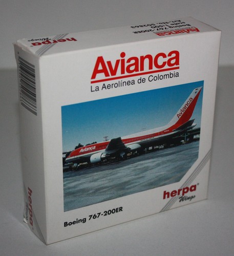 Herpa wings avianca boeing - herpa, wings-avianca-boeing