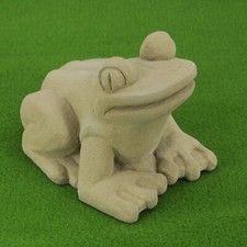Frosch aus Beton Garten-Deko (Beton-Tier) | indoor-Zustand!