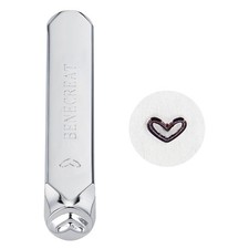 Herz Design Briefmarken Metall