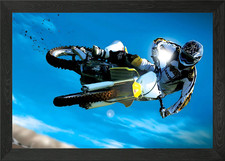 Gerahmtes Wandbild Freestyle